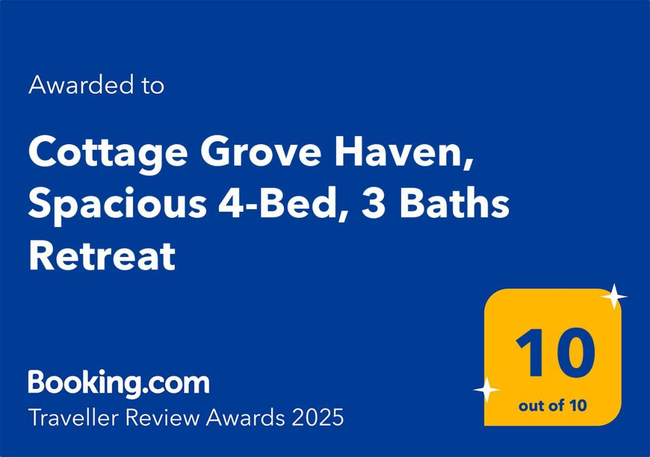 Cottage Grove Haven, Spacious 4-Bed, 3 Baths Retreat Εξωτερικό φωτογραφία
